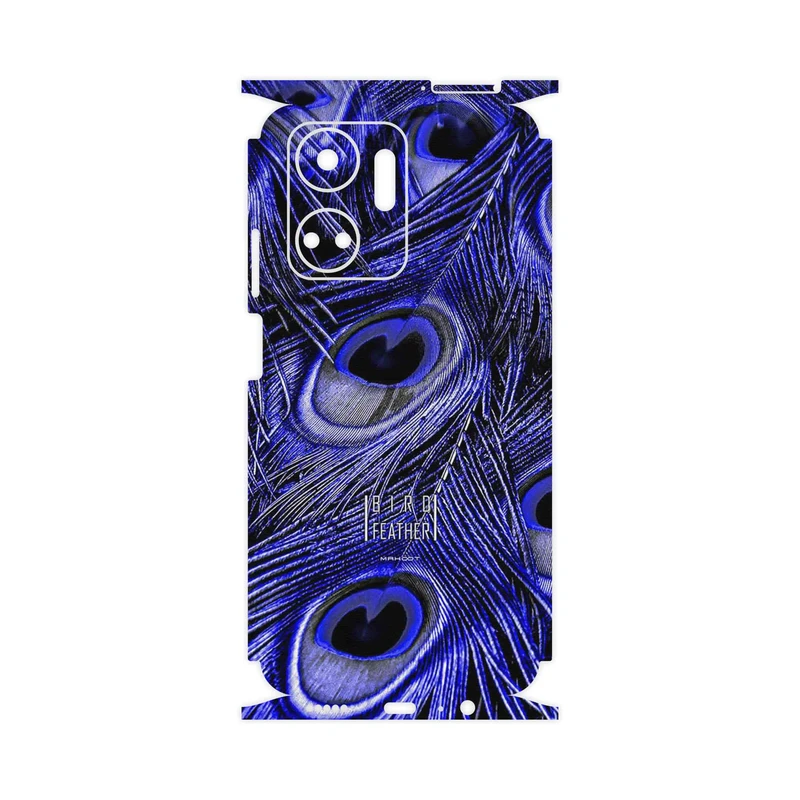 برچسب پوششی ماهوت مدل Purple Feather-FullSkin مناسب برای گوشی موبایل آنر X7a