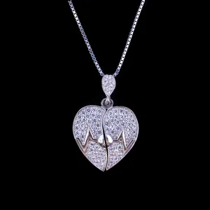 گردنبند نقره زنانه مدل AVN_M017