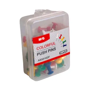 سوزن نقشه ام اند جی مدل COLORFUL بسته 35 عددی