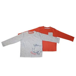 تی شرت آستین بلند پسرانه لوپیلو مدل p 101075 بسته 2 عددی