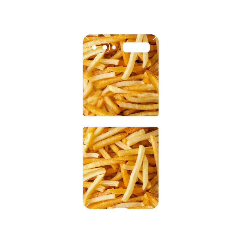 برچسب پوششی ماهوت مدل French fries مناسب برای گوشی موبایل سامسونگ Galaxy Z Flip