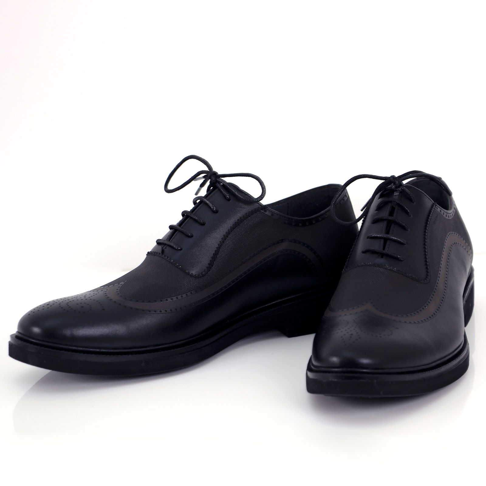 کفش مردانه چرم بارز مدل DK57 -  - 8