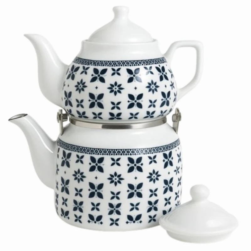 ست کتری و قوری آراهوم مدل دنی 001 گنجایش کتری 2.4 لیتر گنجایش قوری 0.8 لیتر