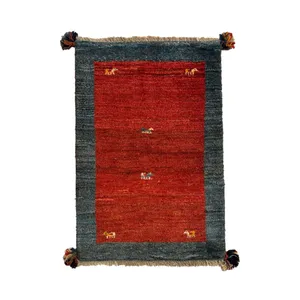 گبه فرش دستباف نیم متری مدل بافت قشقای شیراز کد NKP-sgp10