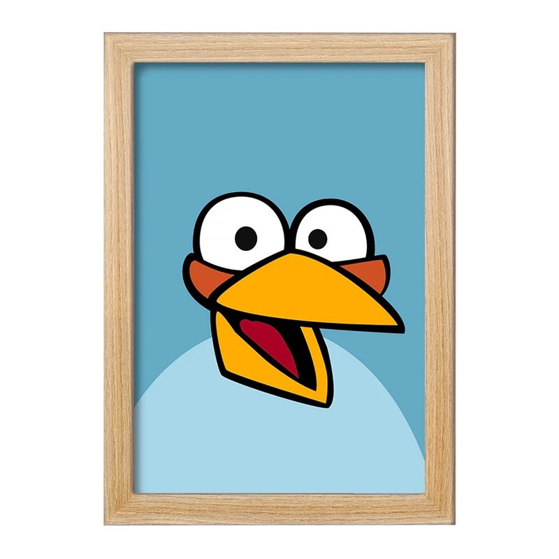 تابلو خندالو مدل پرندگان خشمگین Angry Birds  کد 13855