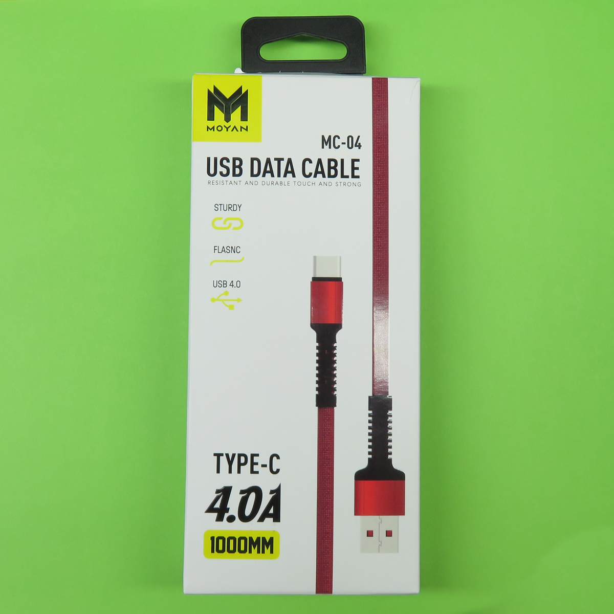 کابل تبدیل USB به USB-C مویان مدل MC-04 طول 1 متر