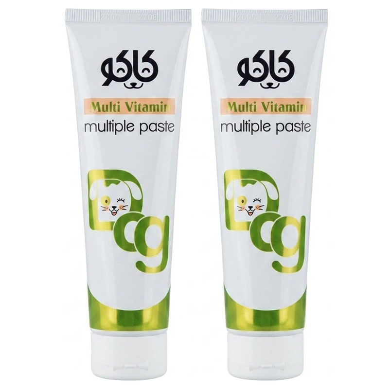 خمیر مولتی ویتامین سگ کاکو مدل Multiple Paste وزن 100 گرم بسته 2 عددی