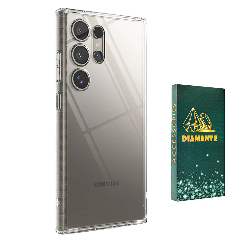کاور دیامانته مدل Bianco Gn مناسب برای گوشی موبایل سامسونگ Galaxy S24 Ultra
