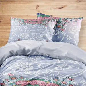 سرویس خواب مدوپد طرح آسمان مدل mod00489 یک نفره 4 تکه