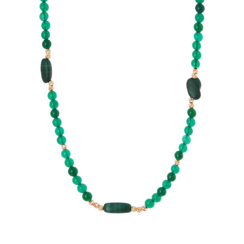 گردنبند طلا 18 عیار زنانه گالری شیدا مجد مدل سرو