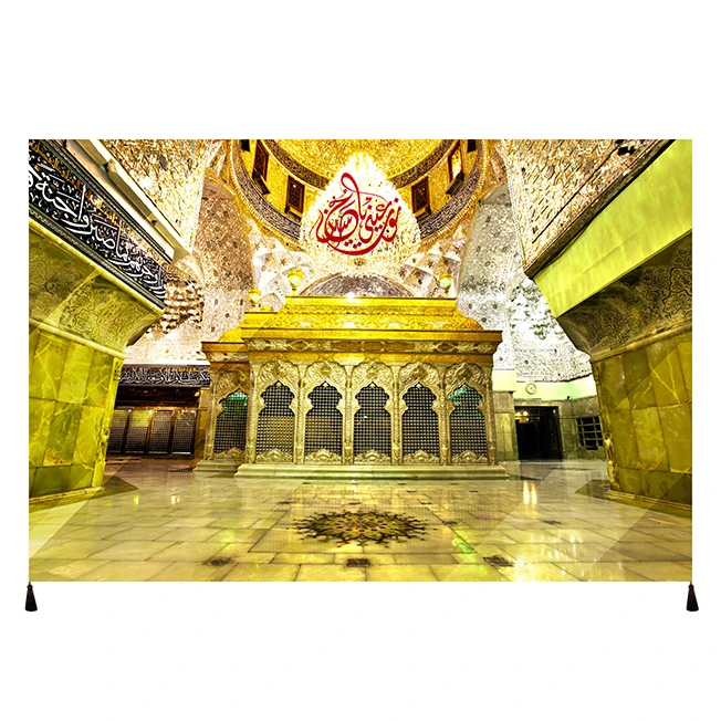 پرچم مدل بیرق فاخر محرم امام حسین (ع) کد 2254136