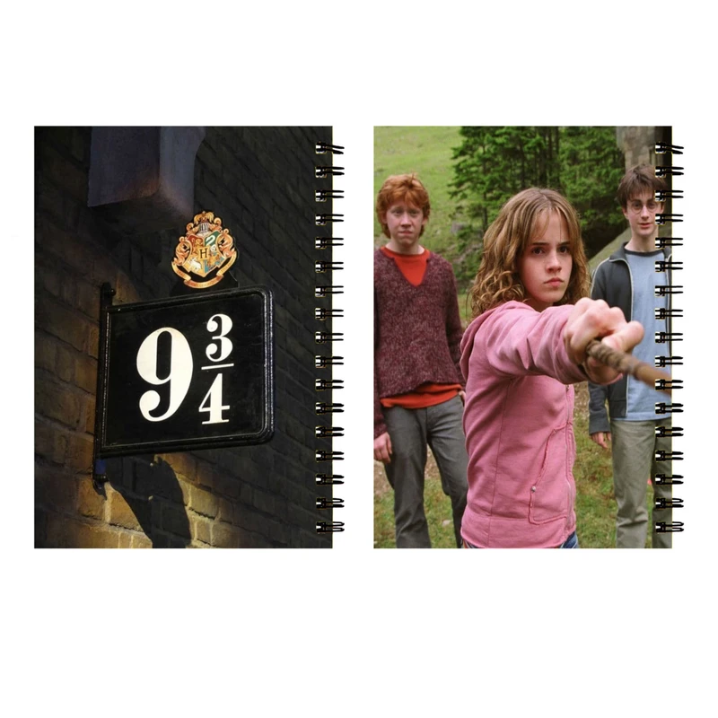 دفتر مشق 60 برگ طرح harry potter کد 38 بسته دو عددی