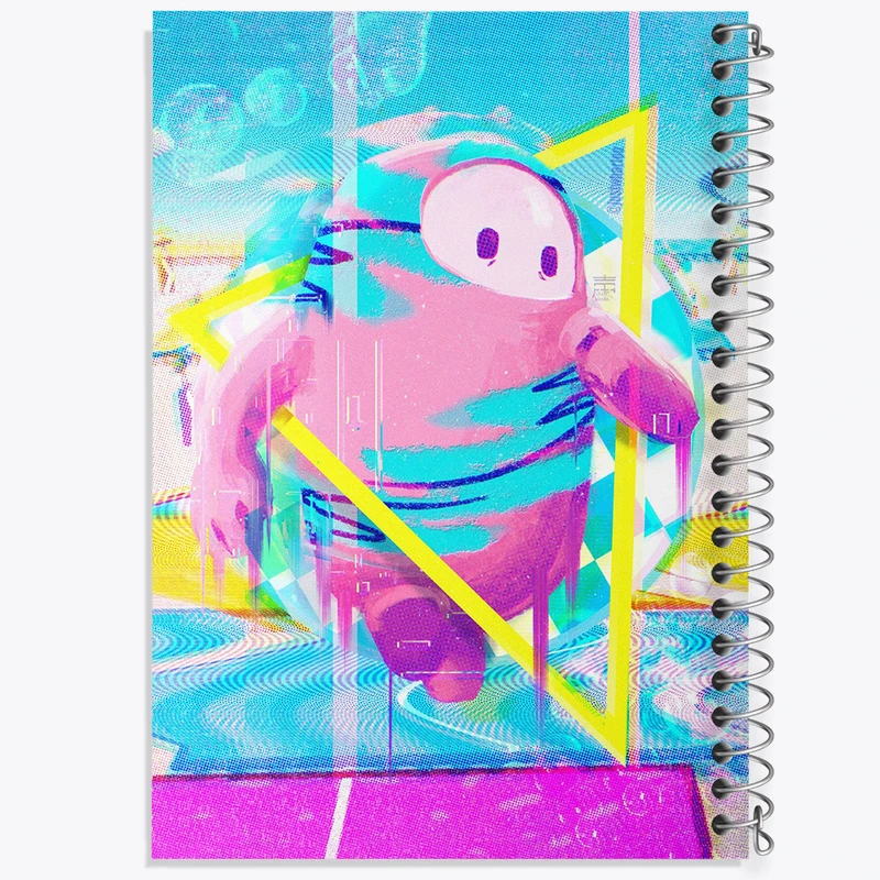 دفتر لیست خرید 50 برگ خندالو طرح بازی فال گایز (Fall Guys) کد 32798