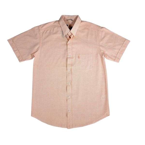 پیراهن آستین کوتاه مردانه مدل لینن کد 10165