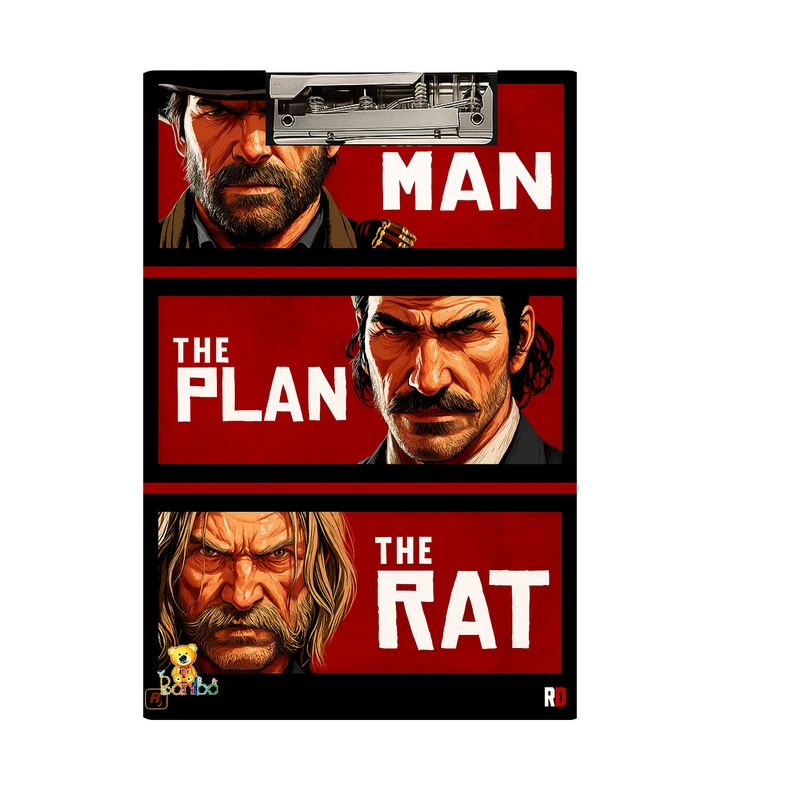 تخته شاسی بانیبو طرح کابوی  کد 1193  سایز a4