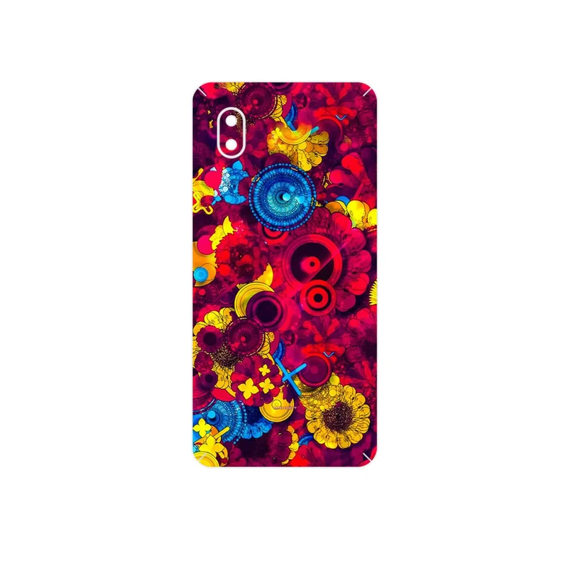 برچسب پوششی ماهوت مدل Vector Flower Garden Digital Art مناسب برای گوشی موبایل سامسونگ Galaxy A01 Core