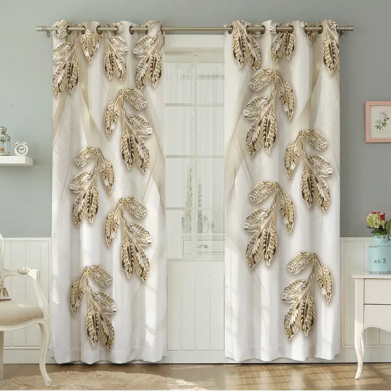 پرده نیروانا طرح سنتی مدل مخمل کد 8428سایز 140×280 سانتی متر