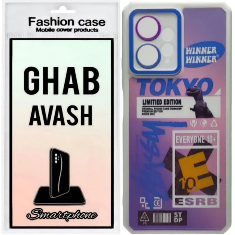 کاور قاب آوش طرح عروسکی مدل 04T مناسب برای گوشی موبایل شیائومی REDMI NOTE12 4G