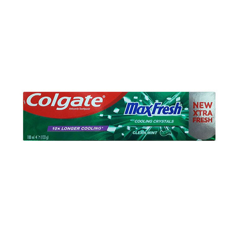 خمیر دندان کلگیت مدل Max Fresh New Extra حجم 100 میلی لیتر مجموعه 2 عددی خمیر دندان کلگیت مدل Max Fresh New Extra حجم 100 میلی لیتر مجموعه 2 عددی