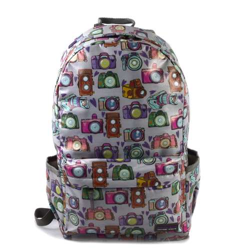 کوله پشتی رنگ تا رنگ طرح دوربین رنگی