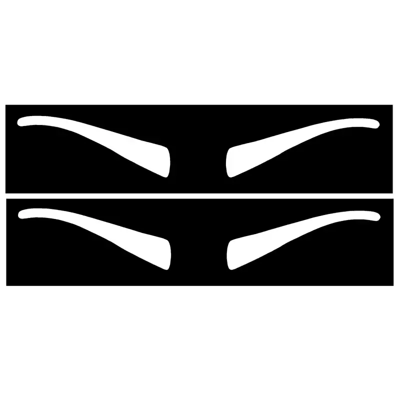 شابلون ابرو کد 119 مجموعه 2 عددی