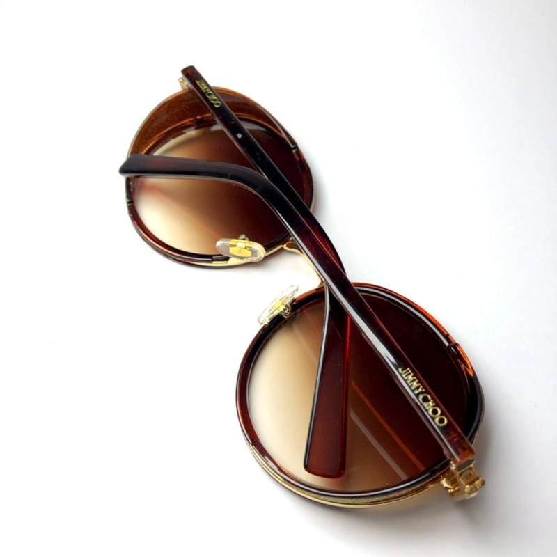 عینک آفتابی زنانه جیمی چو مدل فشن اسپرت گرد 1254-z2 -  - 9