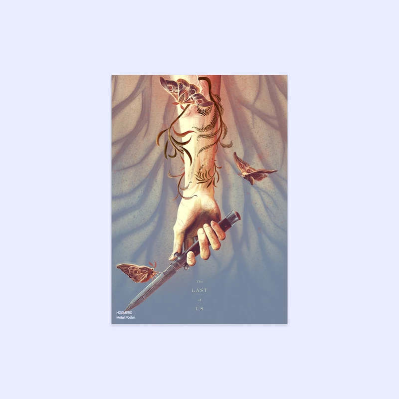 پوستر هومرو مدل فلزی طرح The last of us  کد PS777