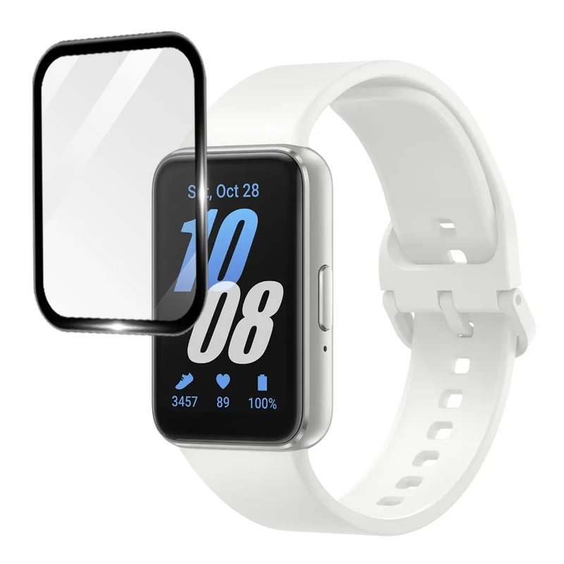 محافظ صفحه نمایش شهر گلس مدل PMBI مناسب برای ساعت هوشمند سامسونگ Galaxy Watch Fit 3
