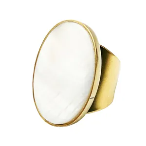 انگشتر زنانه طرح صدف مدل gz15044