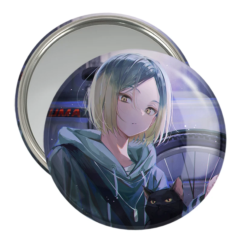 آینه جیبی خندالو مدل کوزومه کنما انیمه هایکیو Haikyu  کد 17768