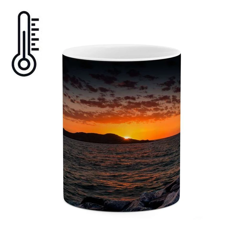 ماگ حرارتی کاکتی مدل منظره کد mgh16525