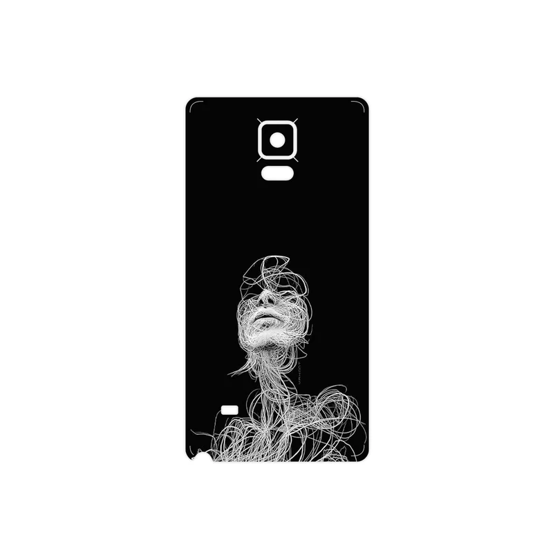 برچسب پوششی ماهوت مدل Strings Digital Art 2 مناسب برای گوشی موبایل سامسونگ Galaxy Note 4