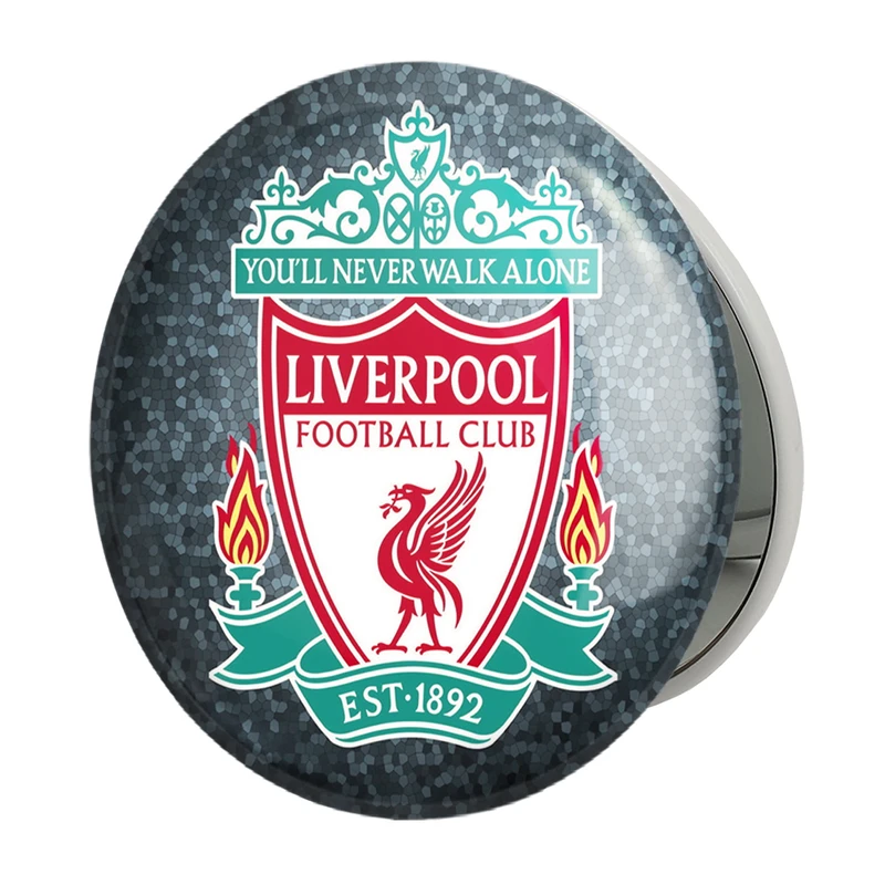 آینه جیبی خندالو طرح باشگاه لیورپول مدل تاشو کد 27002 