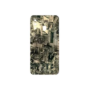 MAHOOT Collage of Skyscraper Cover Sticker for Samsung Galaxy A40
