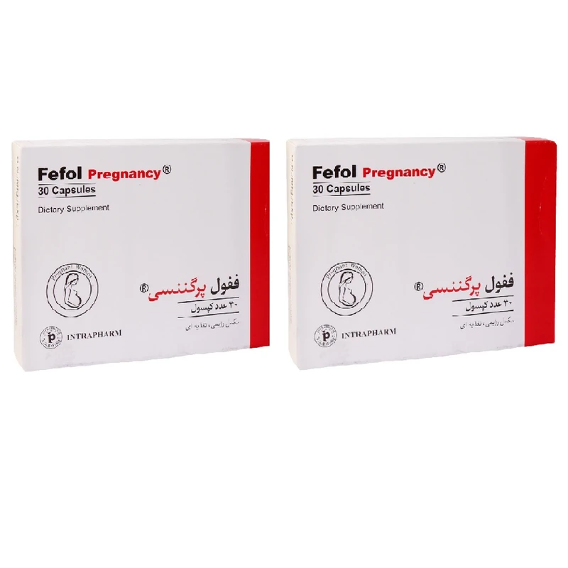 کپسول ففول پرگننسی اینترافارم دو بسته 30 عددی