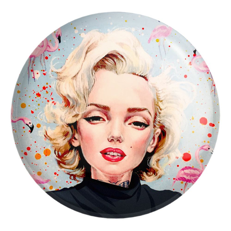 پیکسل خندالو طرح مرلین مونرو Marilyn Monroe کد 3979 مدل بزرگ