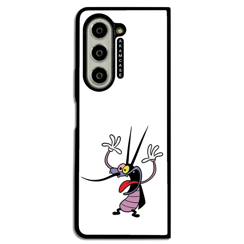 کاور آکام مدل AMC-WSGZFOLD5-OGGY-20 مناسب برای گوشی موبایل سامسونگ Galaxy Z Fold 5