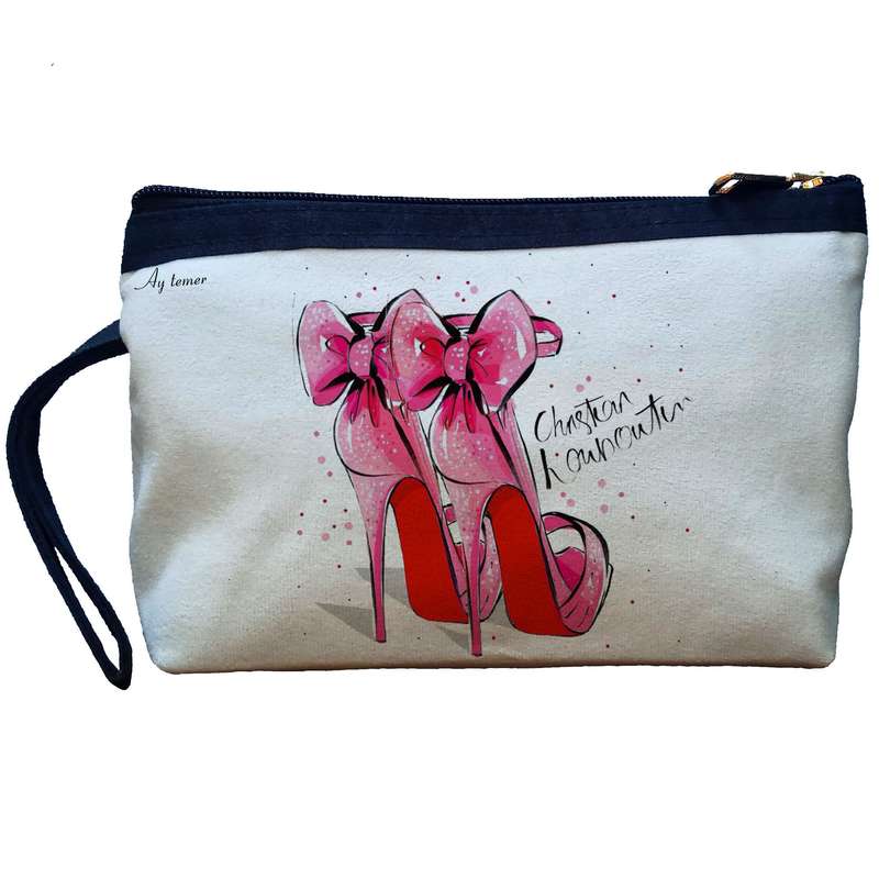 کیف لوازم آرایش زنانه آی تمر مدل کفش کد 139