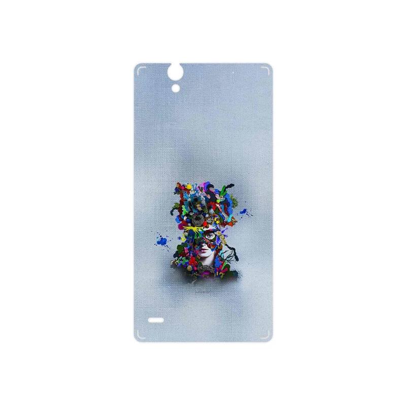 برچسب پوششی ماهوت مدل Collage of surreal Portrait of Women 4 مناسب برای گوشی موبایل سونی Xperia C4