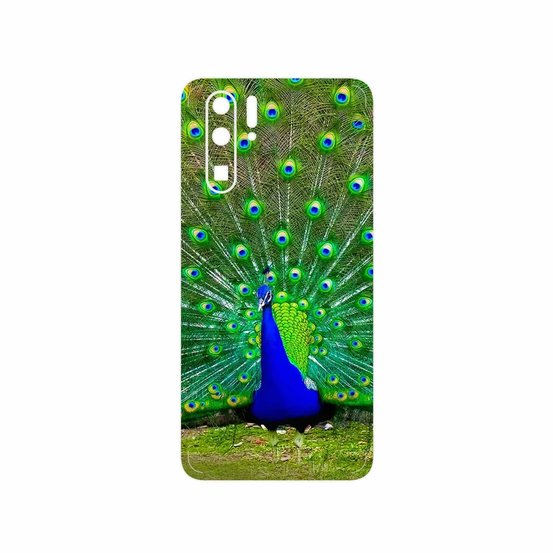 برچسب پوششی ماهوت مدل Peacock مناسب برای گوشی موبایل هوآوی P30 Pro