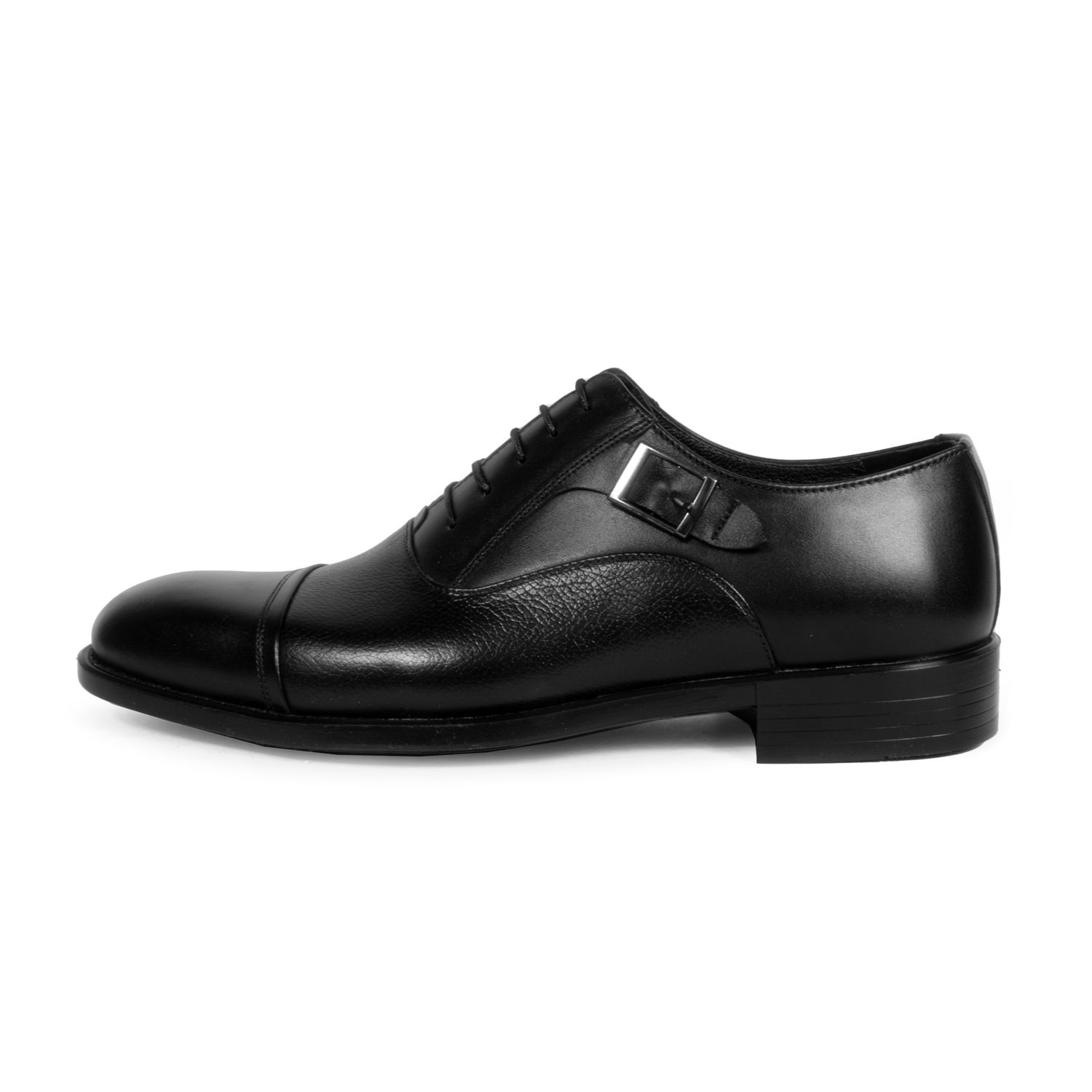 کفش مردانه چرم عطارد مدل چرم طبیعی کد SH137 -  - 1