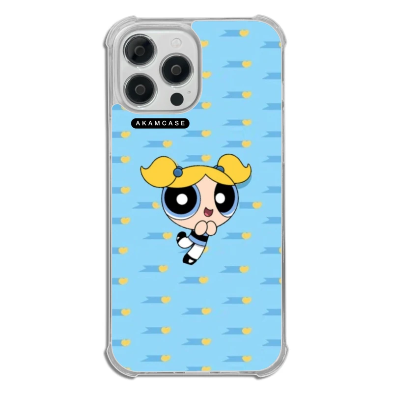 کاور آکام مدل AMCWTA13PROMAX-POWERPUFF GIRLS1 مناسب برای گوشی موبایل اپل iPhone 13 Pro Max