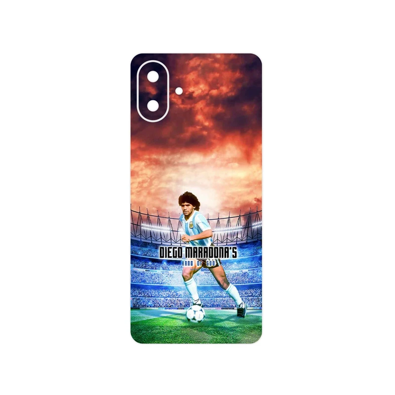 برچسب پوششی ماهوت مدل Diego Maradona مناسب برای گوشی موبایل سامسونگ Galaxy A07