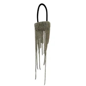 کش مو زنانه مدل آویزدار نگین 