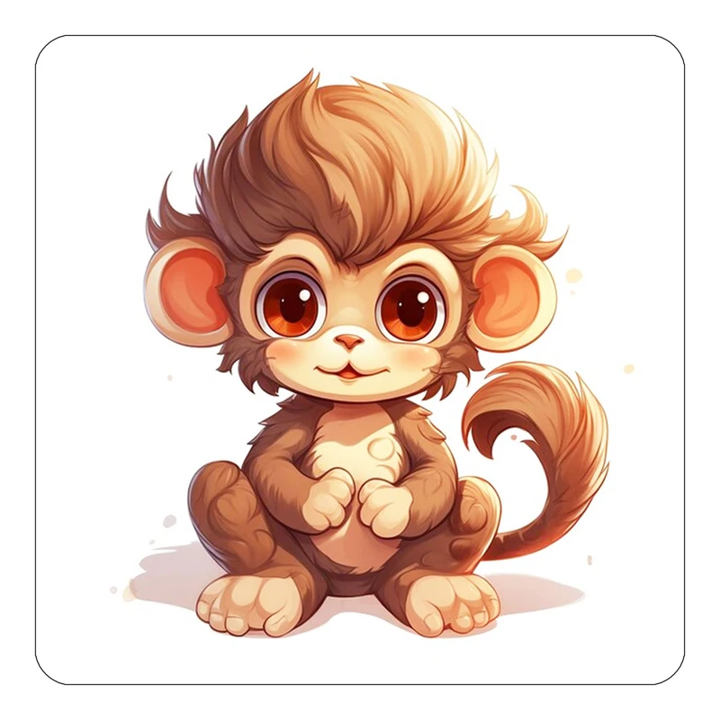 مگنت کاکتی طرح حیوانات کارتونی مدل mp28246