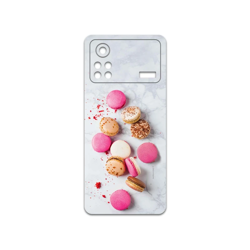 برچسب پوششی ماهوت مدل Macaron-cookie مناسب برای گوشی موبایل شیائومی Poco X4 Pro 5G