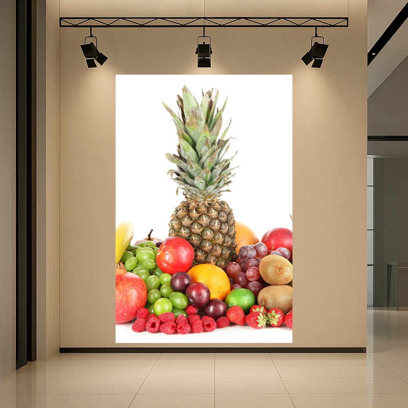 تابلو بوم طرح مخمل میوه جات مدل خوراکی کد AR3059862