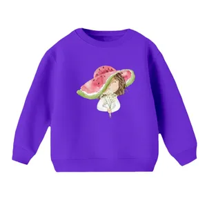 سویشرت بچگانه مدل دخترک و کلاه 