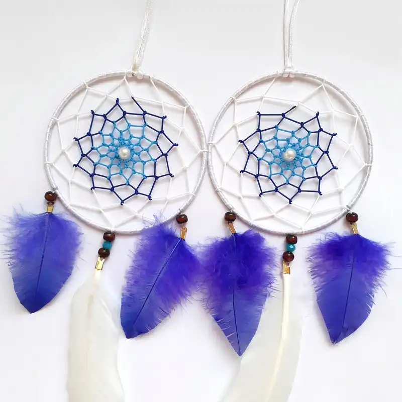 آویز دریم کچر مدل چشم نظر کد Nd009 مجموعه 2 عددی