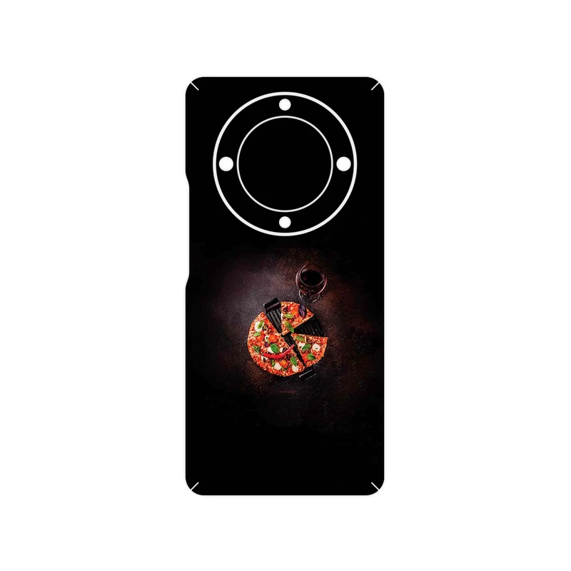 برچسب پوششی ماهوت مدل Pizza مناسب برای گوشی موبایل آنر Magic 5 Lite